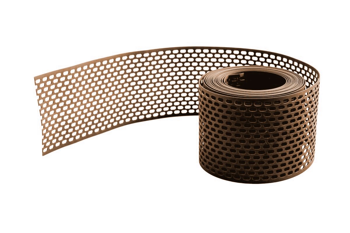 Вентиляционная лента карнизная ПВХ 0,1*5м (DR)  купить в Санкт-Петербурге