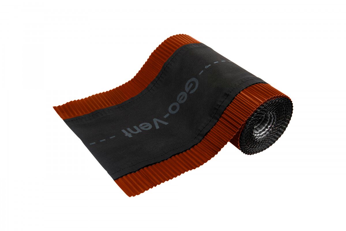 Аэроэлемент конька рулонный  GEO-VENT 310*5000мм (DR) Польша купить в Санкт-Петербурге