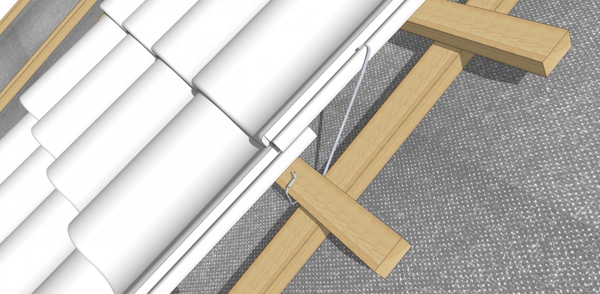 Противоштормовой зажим тип J 30мм оцинкованный DR купить в Санкт-Петербурге