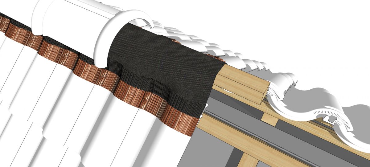 Аэроэлемент конька/хребта рулонный GEO-VENT Super CU 300х5000мм CU (медный) DR купить в Санкт-Петербурге