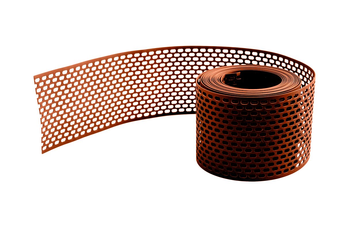 Вентиляционная лента карнизная ПВХ 0,1*5м (DR)  купить в Санкт-Петербурге