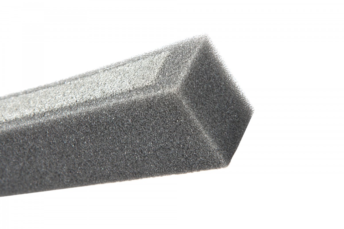 Уплотнитель прямоугольный (самокелящийся) 40х45х1000мм 7024 (темно-серый) DR купить в Санкт-Петербурге