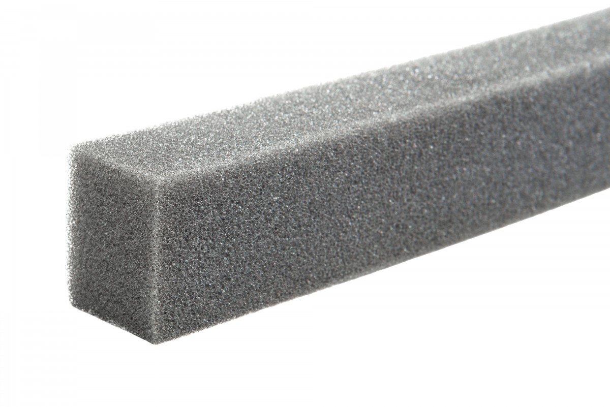 Уплотнитель прямоугольный (самокелящийся) 40х60х1000мм 7024 (темно-серый) DR купить в Санкт-Петербурге
