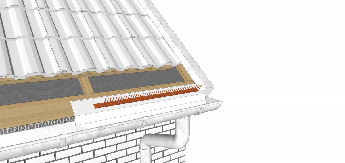 Аэроэлемент свеса плоский 60х1000мм DR купить в Санкт-Петербурге