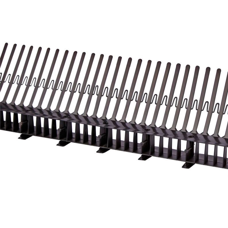 Аэроэлемент свеса с решеткой 1000мм 9005 (черный) TOP HOUSE купить в Санкт-Петербурге