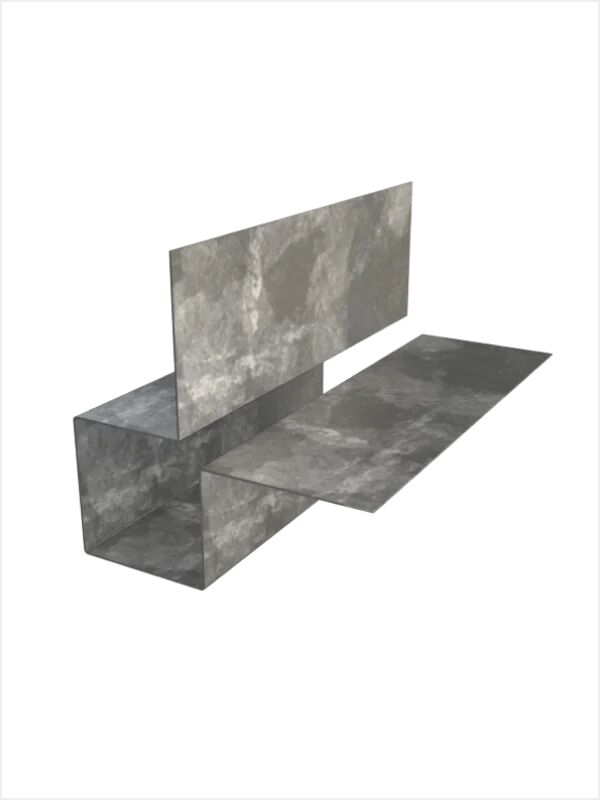 БЕТЭКО Планка внешнего угла симметричная для сайдинга 3м 7024 темно-серый купить в Санкт-Петербурге