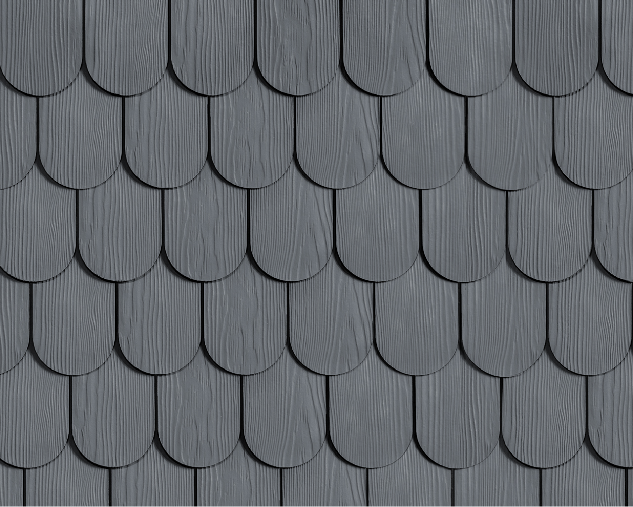 Панель Shingle Бобровый хвост 1200х370х6мм 0.44м2 F12 насыщенный серый Fadoco купить в Москве