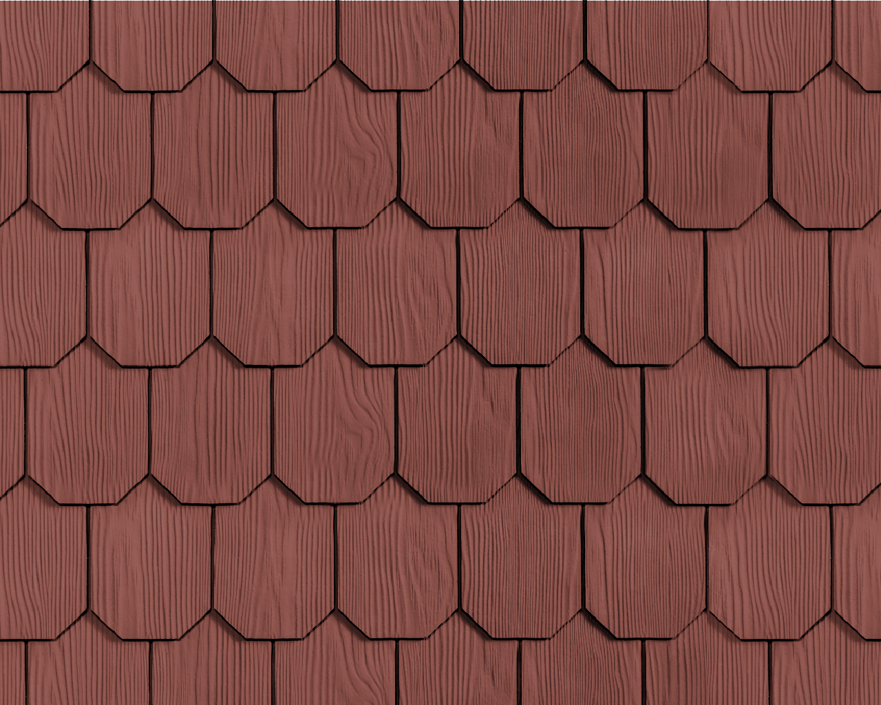 Панель Shingle Октагон 1200х370х6мм 0.44м2 F30 пыльно-бордовый Fadoco купить в Москве