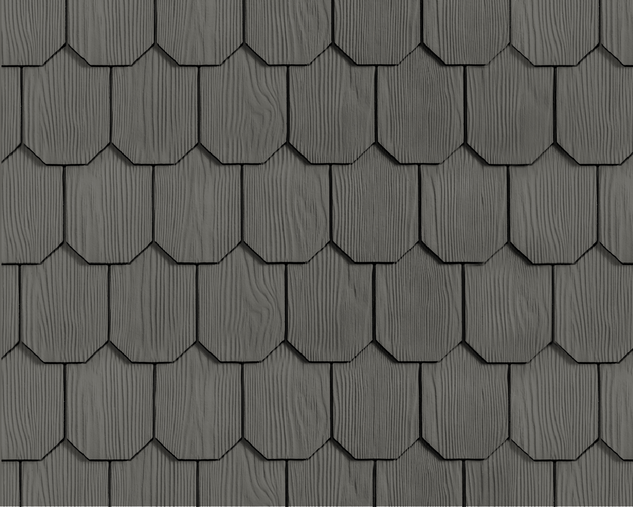 Панель Shingle Октагон 1200х370х6мм 0.44м2 F29 бледно-графитовый Fadoco купить в Москве