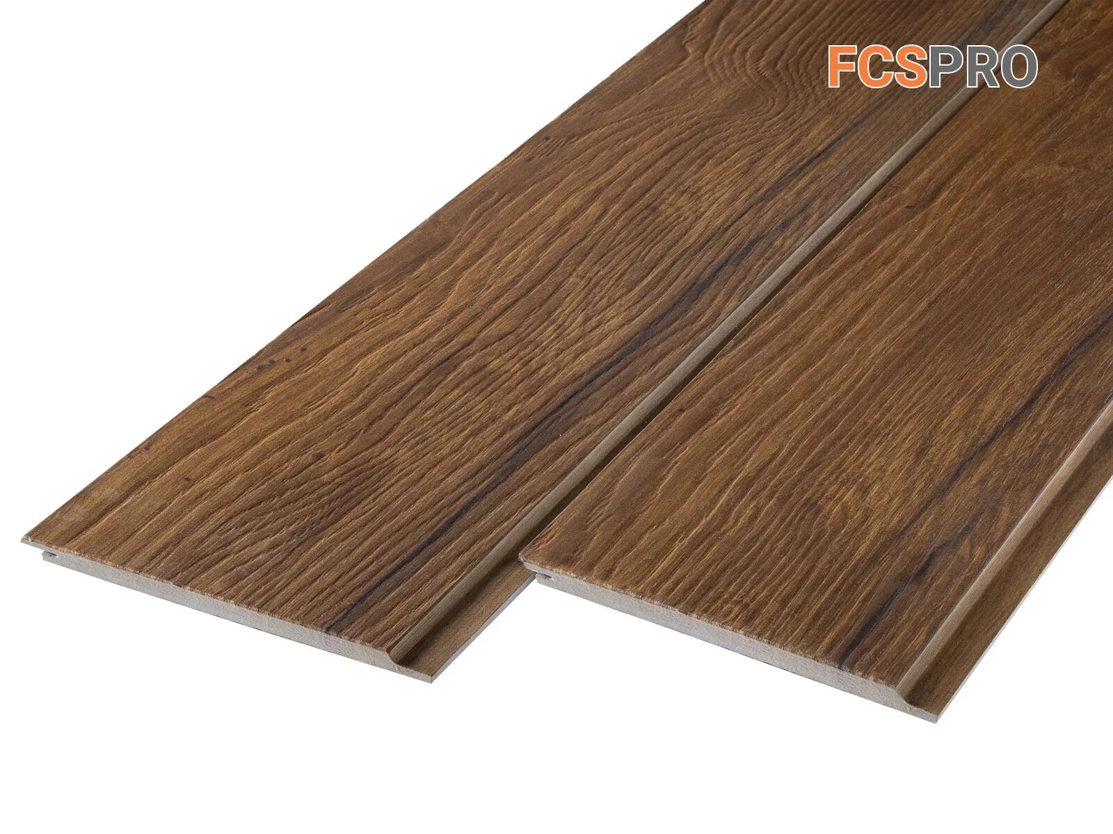 FCS Фиброцементный сайдинг Декор Вуд Клик Целлюлоза 3000х200х10мм 0.6м2 Термоель купить в Санкт-Петербурге