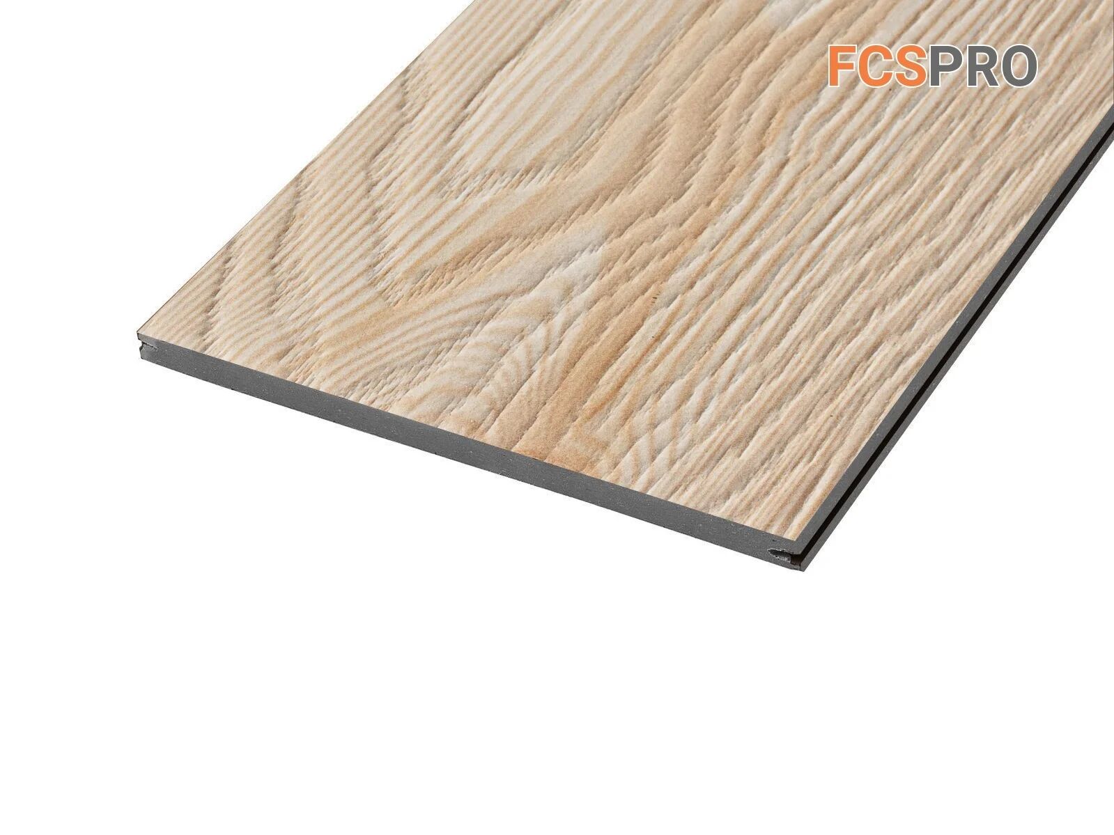 FCS Фиброцементный сайдинг Декор Вуд Лайн 3000х190х10мм 0.57м2 Лиственница купить в Санкт-Петербурге