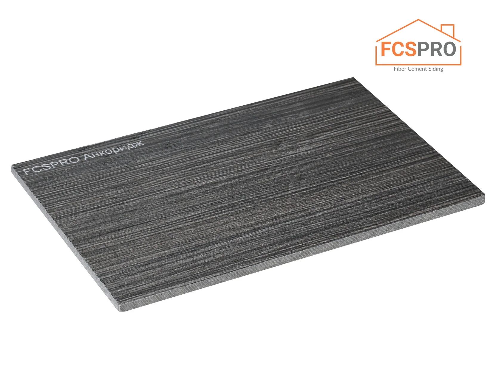 FCS Фиброцементный сайдинг Декор Вуд 100 3000х100х8мм 0.3м2 Анкоридж купить в Москве