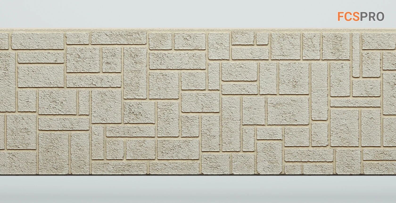 FCS Фиброцементные панели под камень Simple 1480х360х15мм 0.533м2 АА5114 купить в Санкт-Петербурге