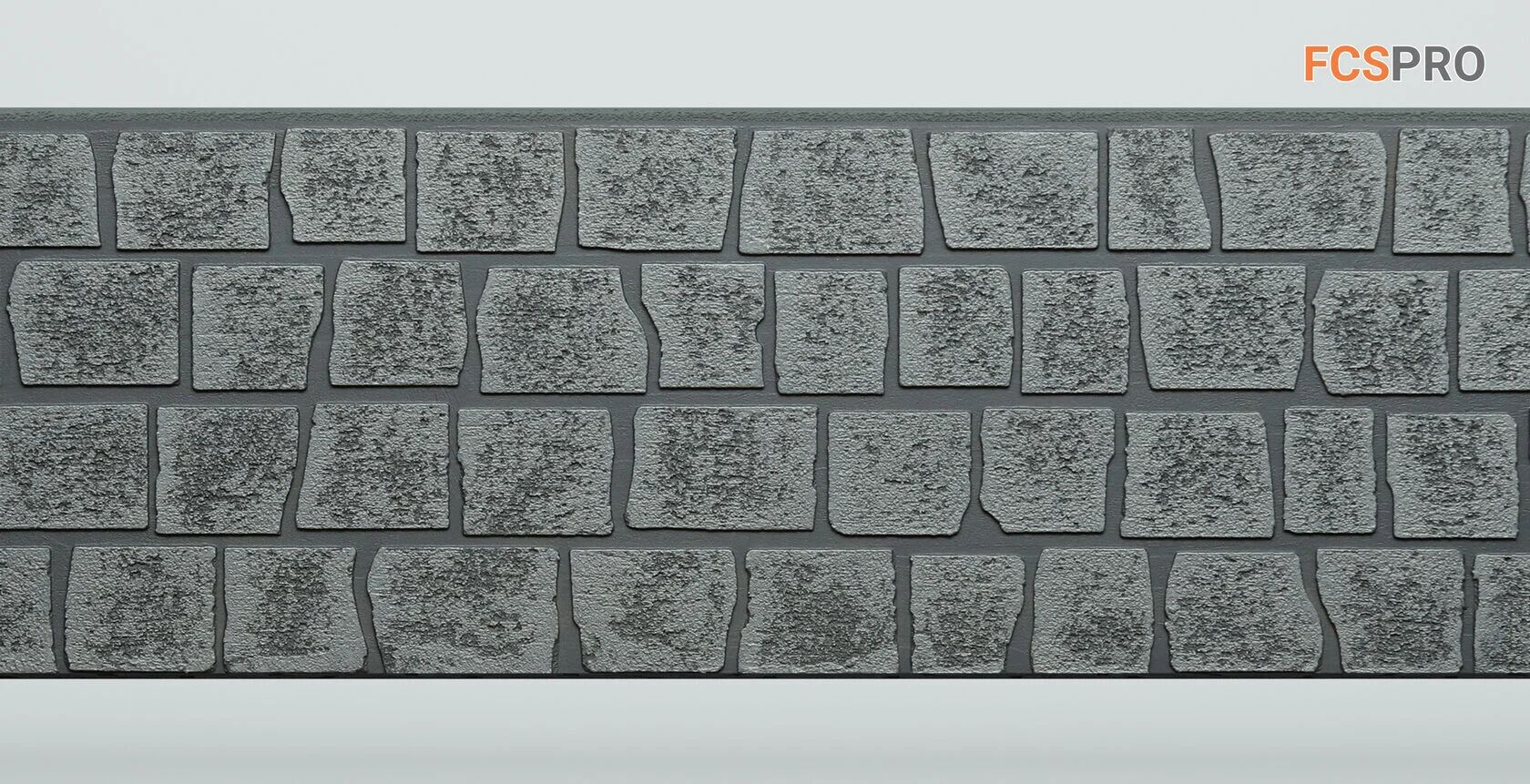 FCS Фиброцементные панели под камень Simple 1480х360х15мм 0.533м2 АА2113 купить в Санкт-Петербурге