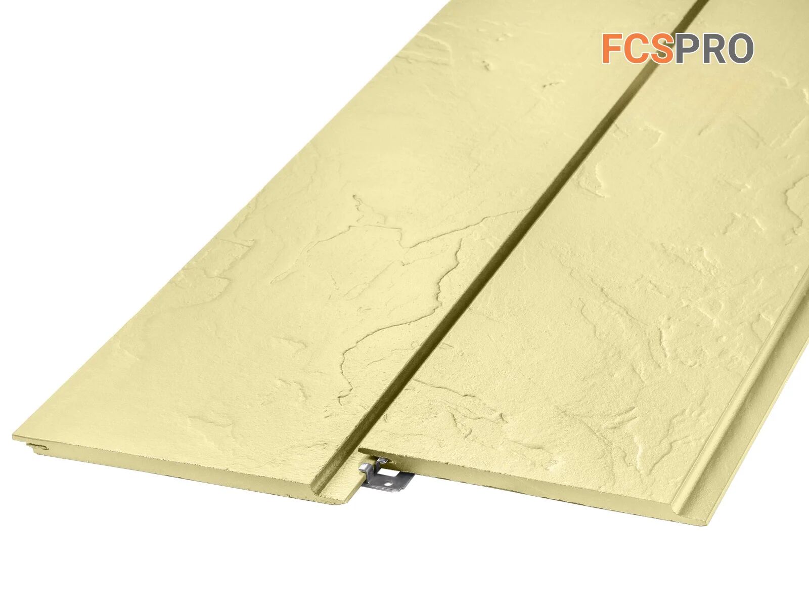 FCS Фиброцементный сайдинг Стоун Клик 3000х190х10мм 0.57м2 F08 купить в Санкт-Петербурге