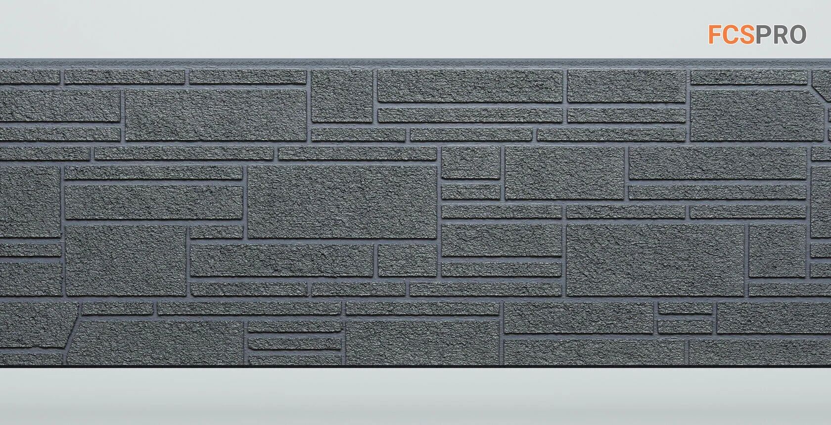 FCS Фиброцементные панели под камень Simple 1480х360х15мм 0.533м2 АА3116 купить в Санкт-Петербурге