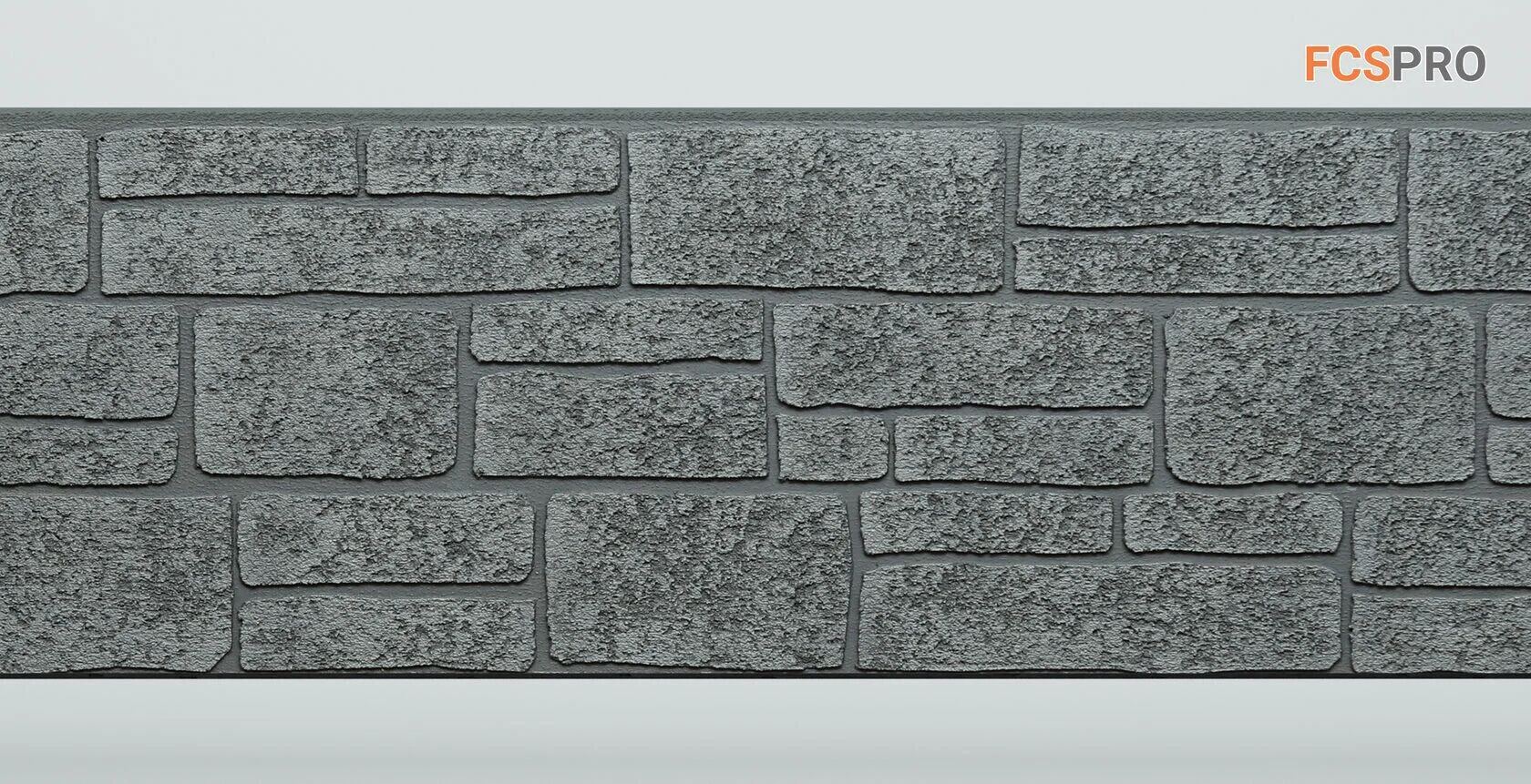 FCS Фиброцементные панели под камень Simple 1480х360х15мм 0.533м2 АА6113 купить в Санкт-Петербурге