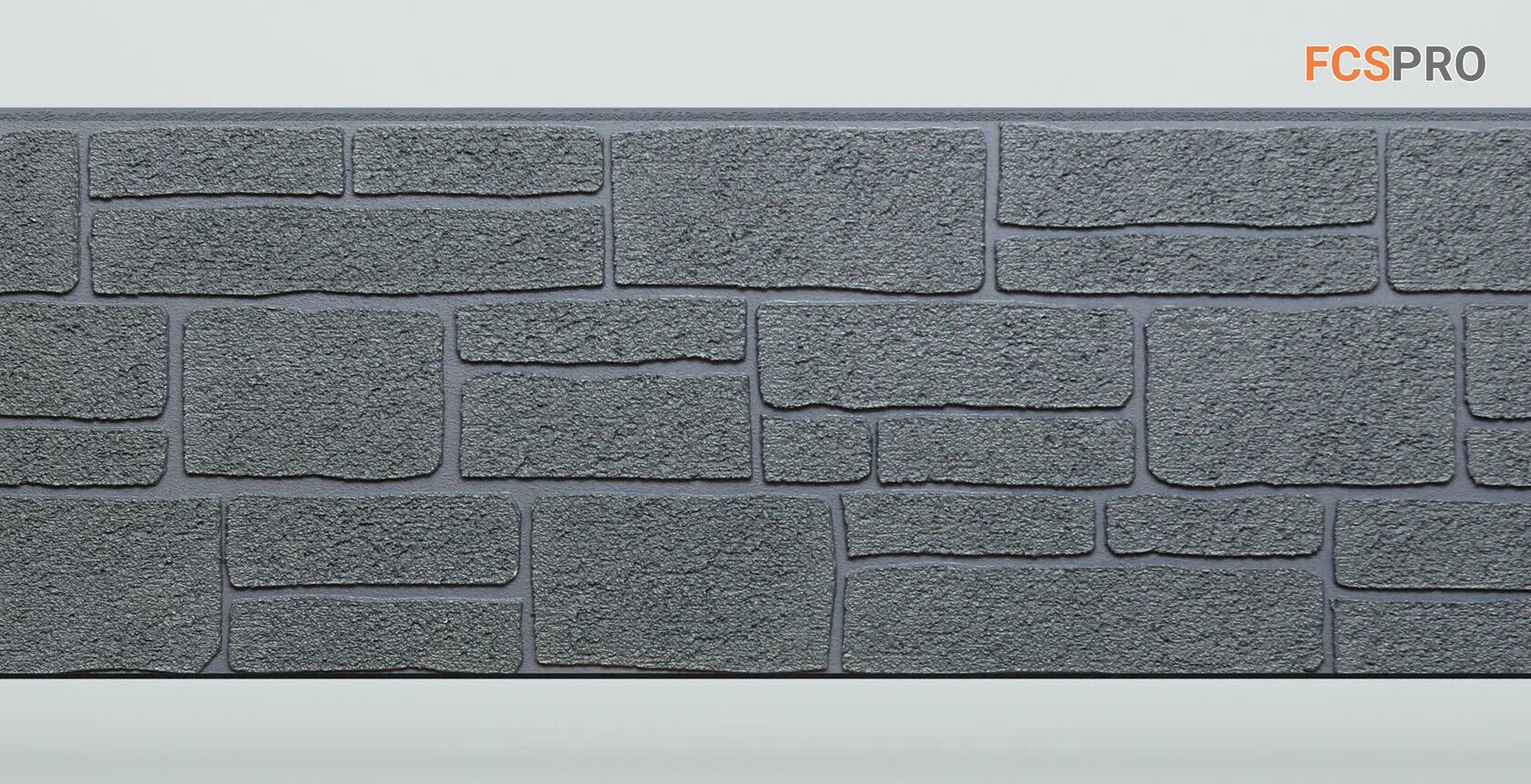 FCS Фиброцементные панели под камень Simple 1480х360х15мм 0.533м2 АА6116 купить в Санкт-Петербурге