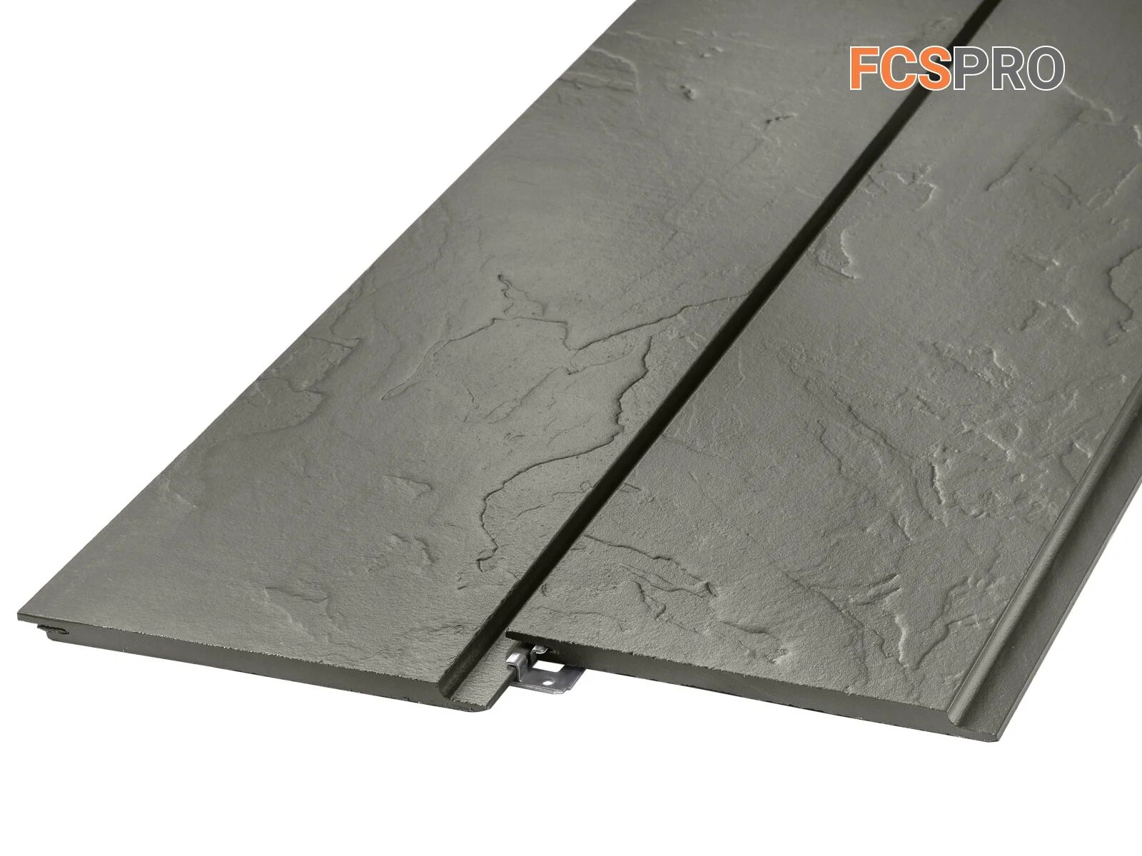 FCS Фиброцементный сайдинг Стоун Клик 3000х190х10мм 0.57м2 F52 купить в Санкт-Петербурге