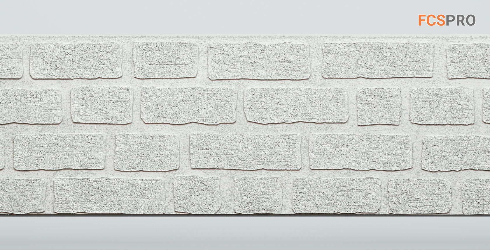 FCS Фиброцементные панели под кирпич Simple 1480х360х15мм 0.533м2 АА4111 купить в Санкт-Петербурге