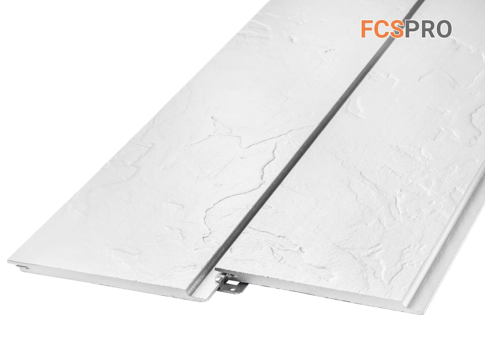 FCS Фиброцементный сайдинг Стоун Клик 3000х190х10мм 0.57м2 F01 купить в Санкт-Петербурге