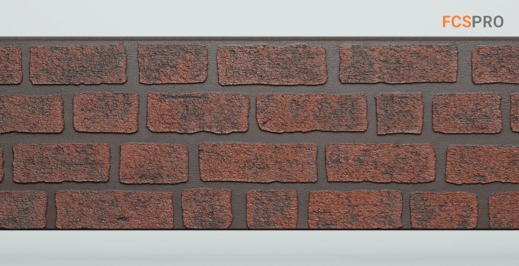 FCS Фиброцементные панели под кирпич Simple 1480х360х15мм 0.533м2 АА4115 купить в Санкт-Петербурге