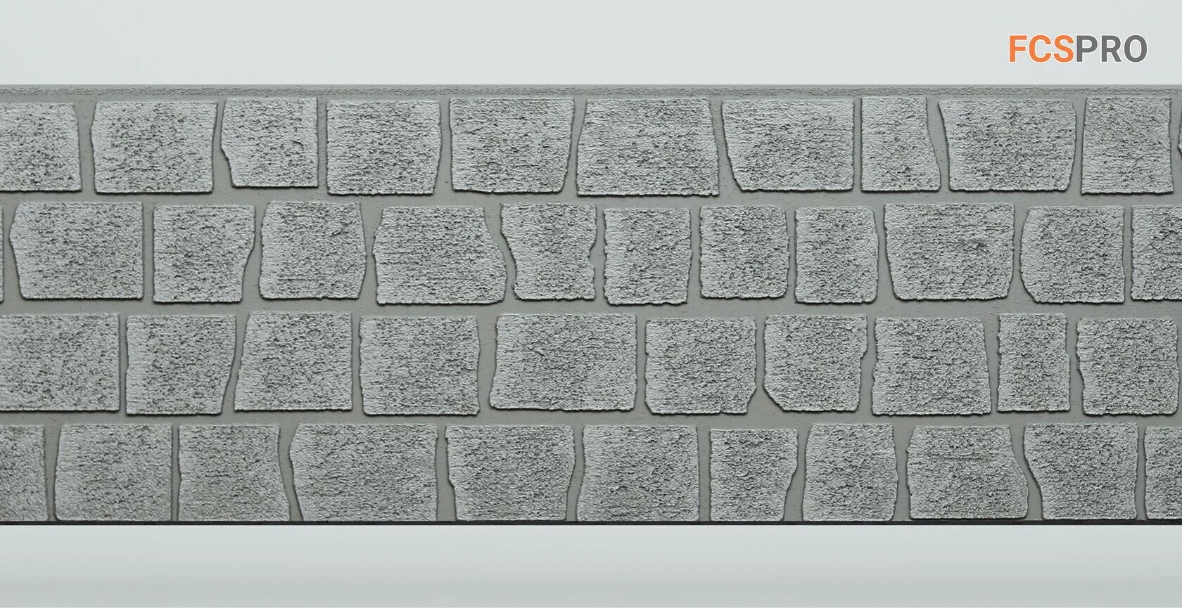 FCS Фиброцементные панели под камень Simple 1480х360х15мм 0.533м2 АА2112 купить в Санкт-Петербурге