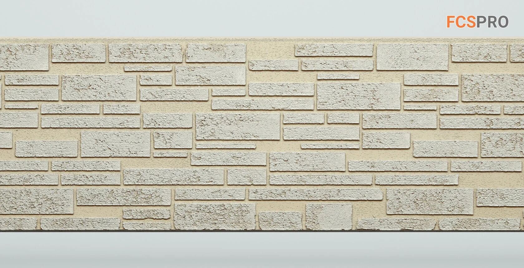 FCS Фиброцементные панели под камень Simple 1480х360х15мм 0.533м2 АА1114 купить в Санкт-Петербурге