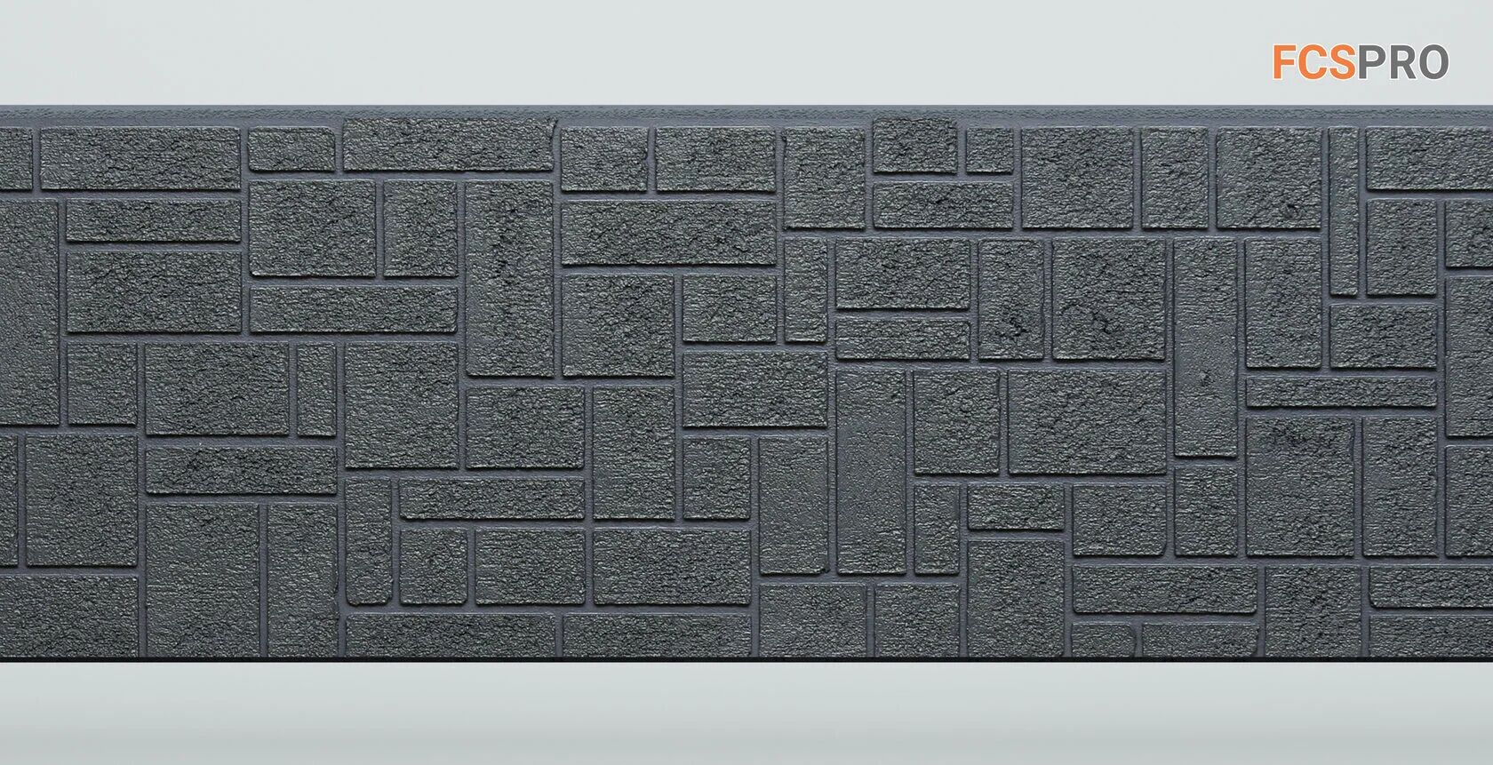 FCS Фиброцементные панели под камень Simple 1480х360х15мм 0.533м2 АА5116 купить в Санкт-Петербурге