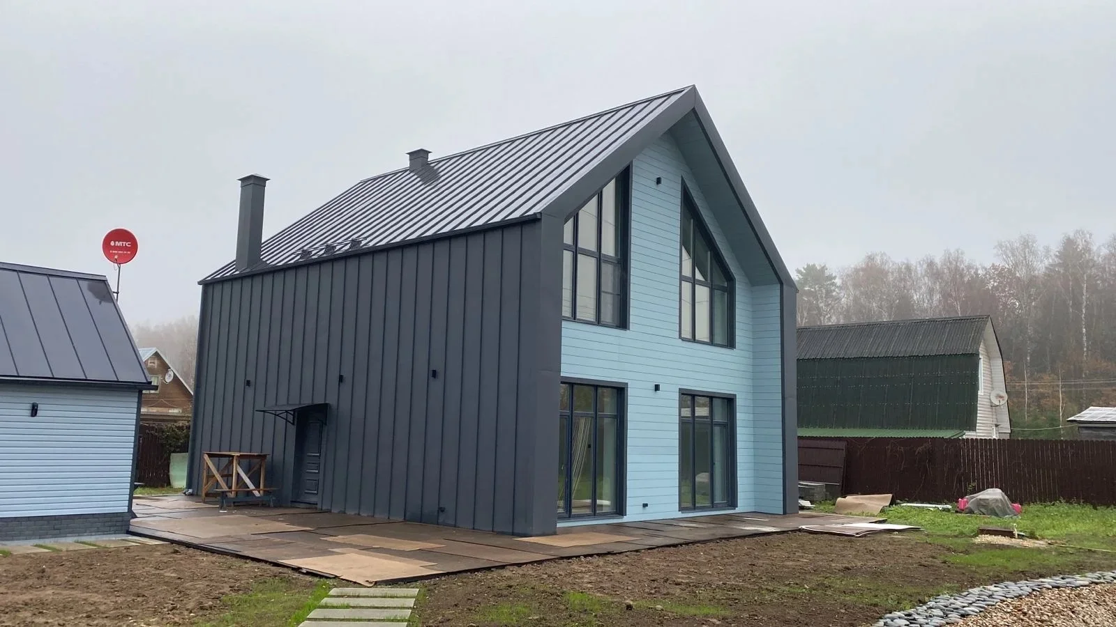 FCS Фиброцементный сайдинг Смус Клик Целлюлоза 3000х200х10мм 0.6м2 F10 купить в Санкт-Петербурге