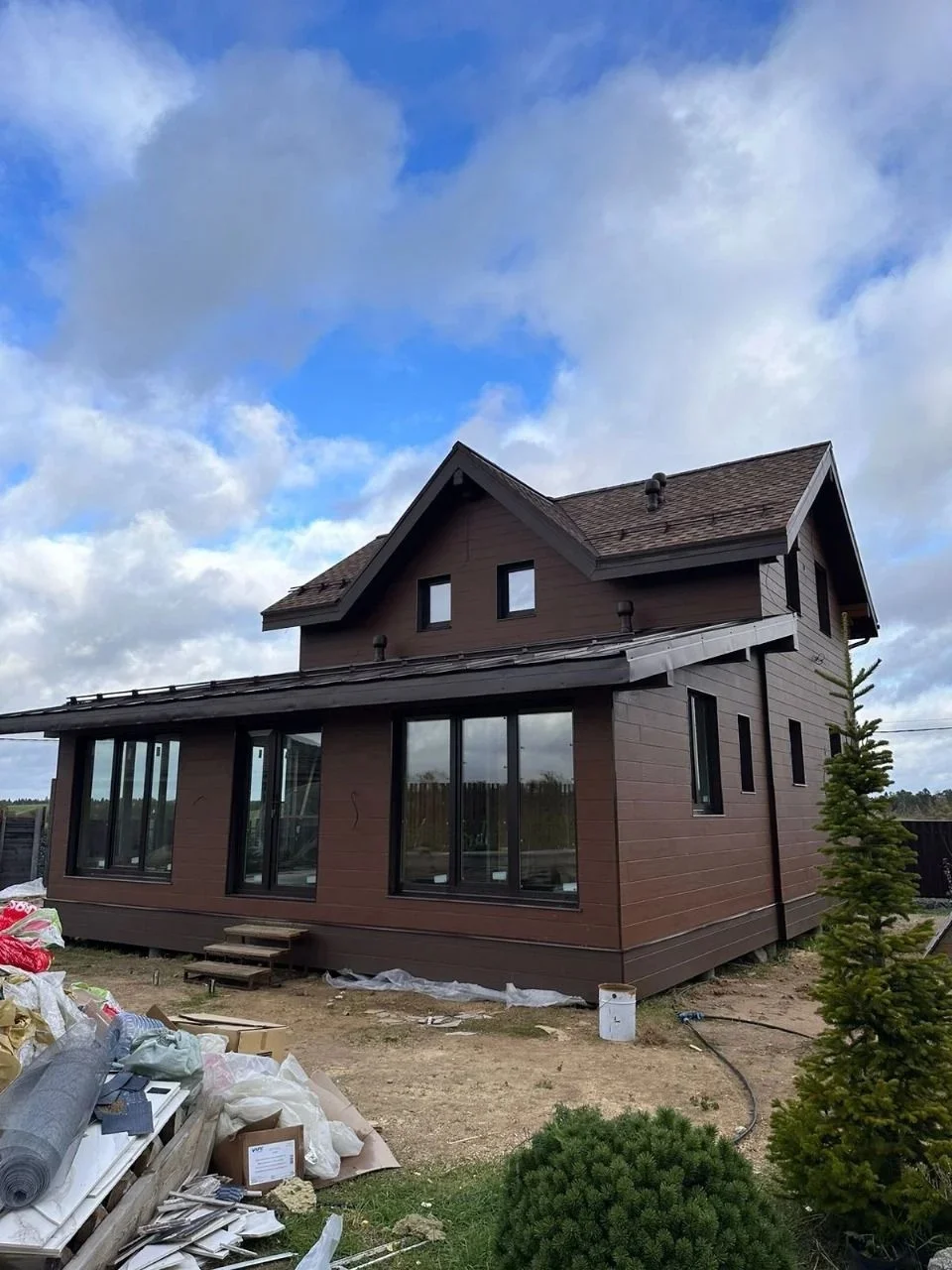 FCS Фиброцементный сайдинг Вуд Клик Целлюлоза 3000х200х10мм 0.6м2 F30 купить в Санкт-Петербурге