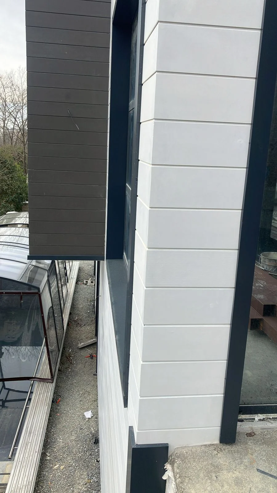 FCS Фиброцементный сайдинг Смус Клик Целлюлоза 3000х200х10мм 0.6м2 F01 купить в Санкт-Петербурге