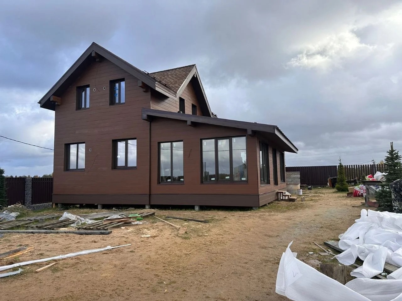 FCS Фиброцементный сайдинг Вуд Клик Целлюлоза 3000х200х10мм 0.6м2 F30 купить в Санкт-Петербурге