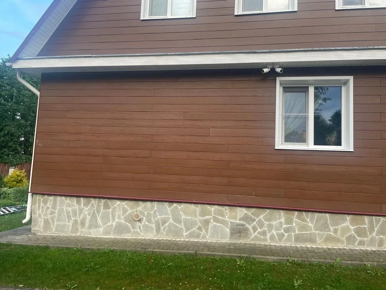 FCS Фиброцементный сайдинг Вуд Клик Целлюлоза 3000х200х10мм 0.6м2 F30 купить в Санкт-Петербурге