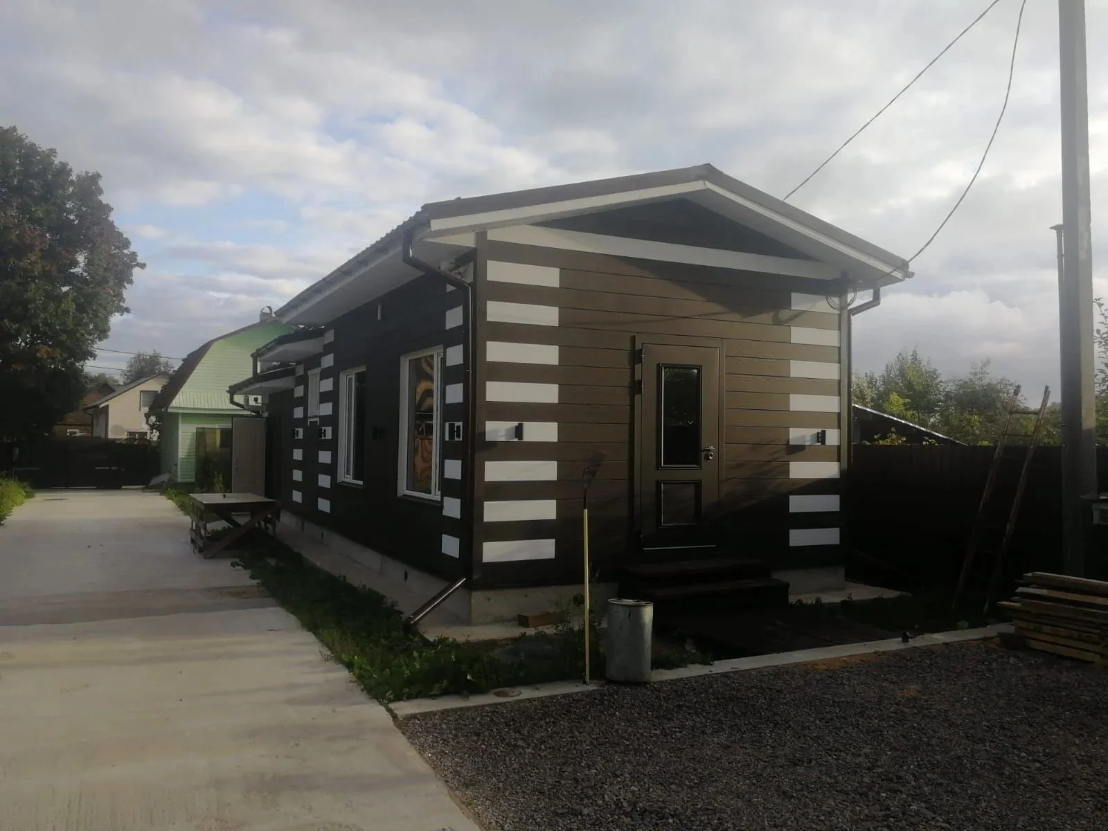 FCS Фиброцементный сайдинг Вуд Клик Целлюлоза 3000х200х10мм 0.6м2 F04 купить в Санкт-Петербурге