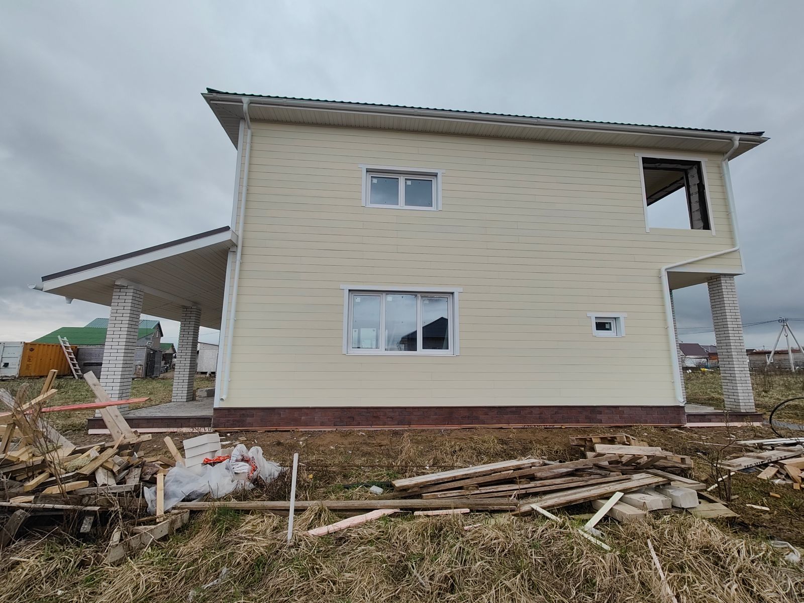 FCS Фиброцементный сайдинг Вуд Клик Целлюлоза 3000х200х10мм 0.6м2 F02 купить в Санкт-Петербурге