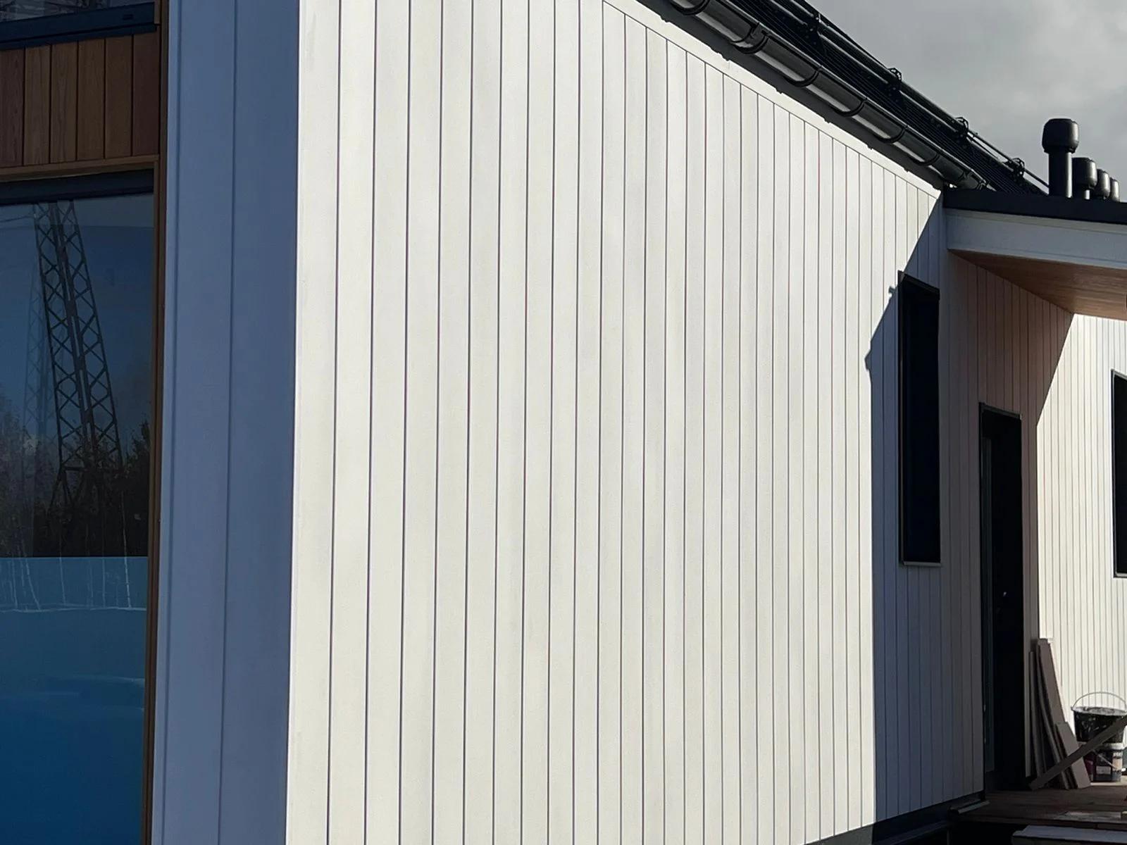 FCS Фиброцементный сайдинг Смус Клик Целлюлоза 3000х200х10мм 0.6м2 F01 купить в Санкт-Петербурге