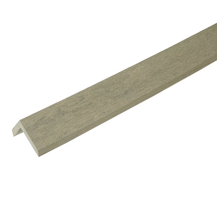 Профиль угловой CM Cladding 70-70х10х2000мм, Профиль угловой CM Cladding СМОКГРЕЙ 70-70х10х2000мм