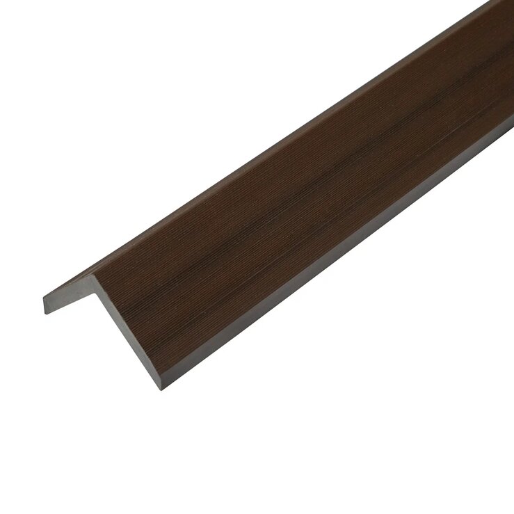 Профиль угловой CM Cladding 70-70х10х2000мм, Профиль угловой CM Cladding СПАЙСИБРАУН 70-70х10х2000мм