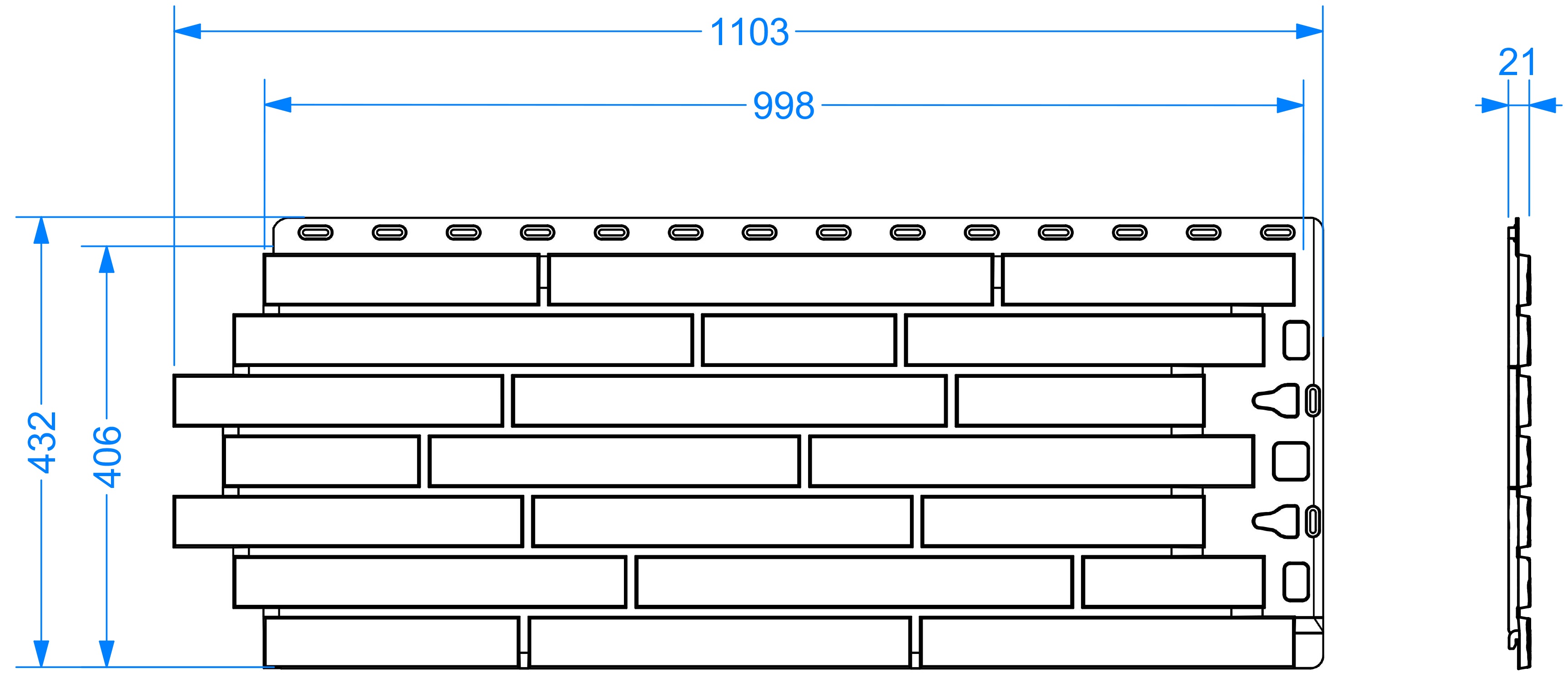 Фасадная панель Docke KLINKER купить в Санкт-Петербурге