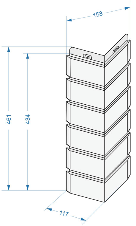 Угол к панели Docke BERG (Дёке Берг) купить в Санкт-Петербурге