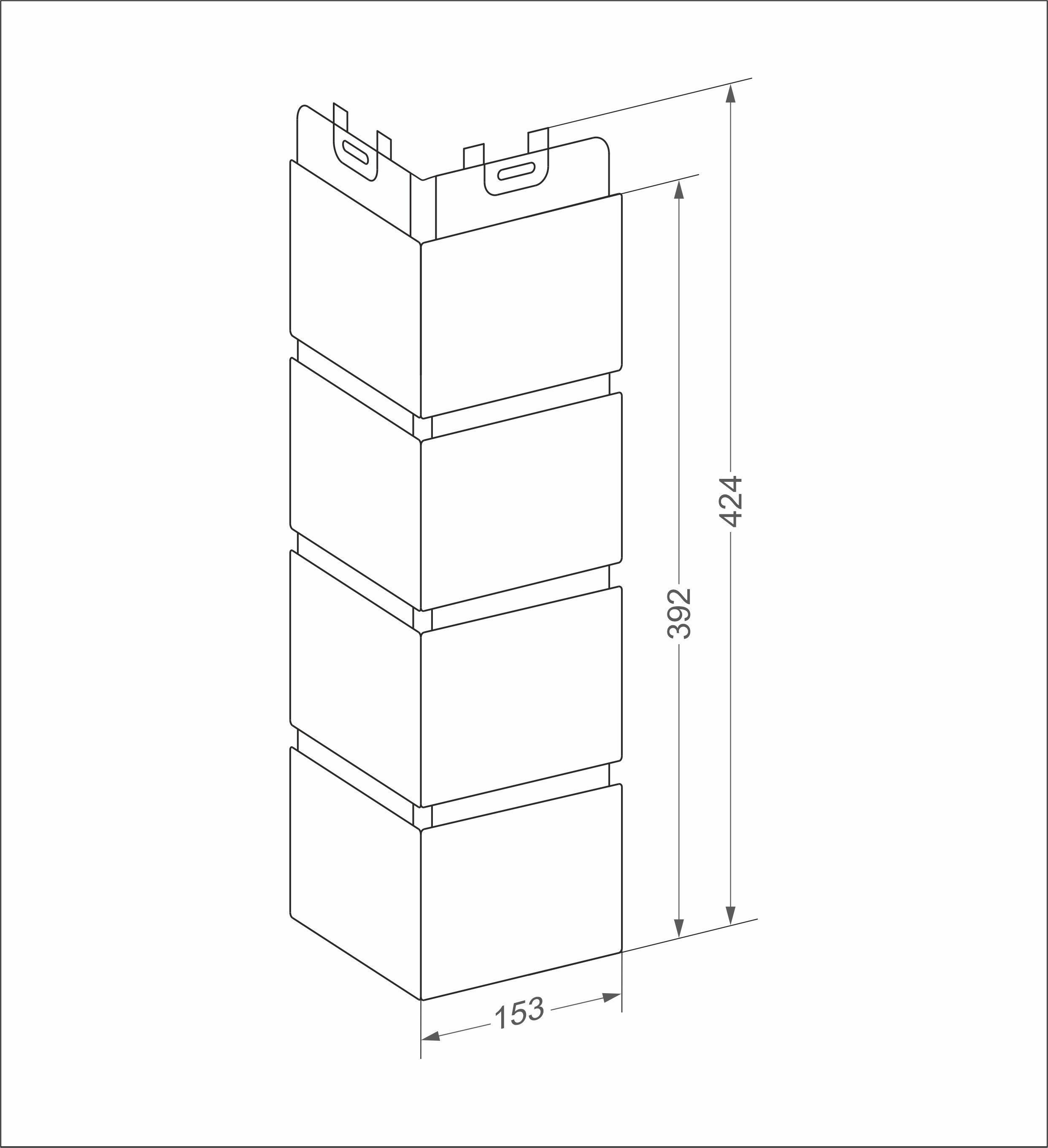 Угол Grand Line Колотый камень Design Plus с белым швом купить в Санкт-Петербурге