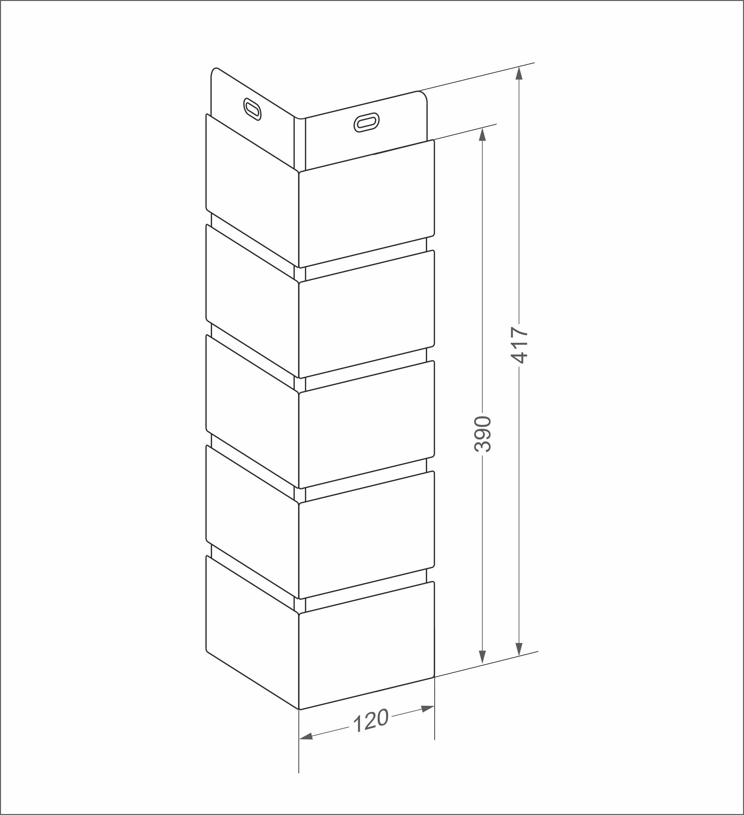 Угол Grand Line Состаренный кирпич Design Plus с песочным швом купить в Санкт-Петербурге
