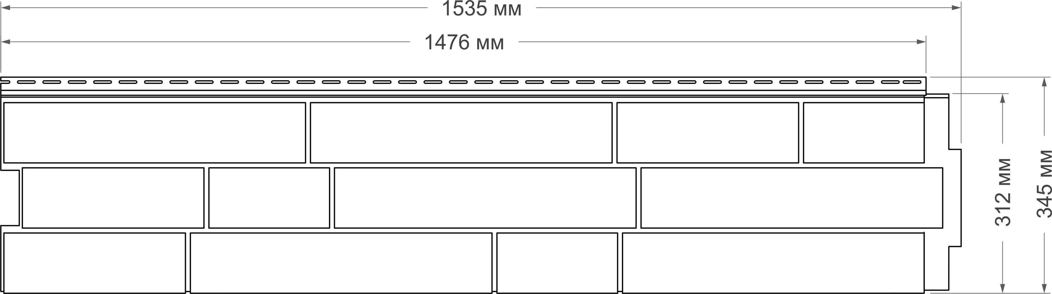 Фасадная панель ЯФАСАД Крымский сланец, песок купить в Санкт-Петербурге
