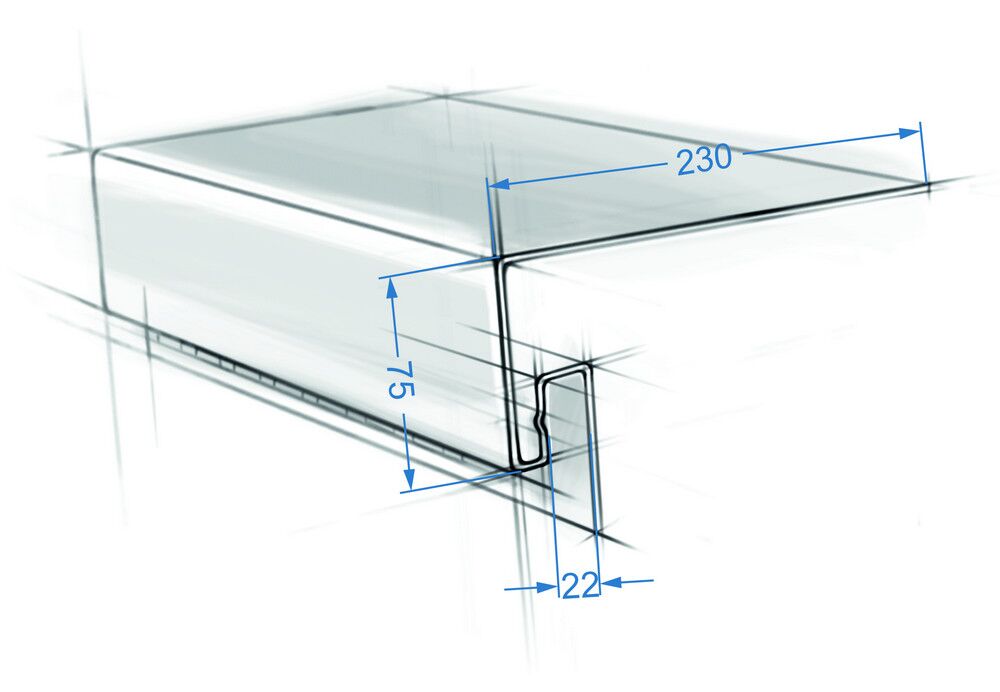 Планка приоконная широкая ЯФАСАД 7/8 темный дуб 3.0х0.23 купить в Санкт-Петербурге