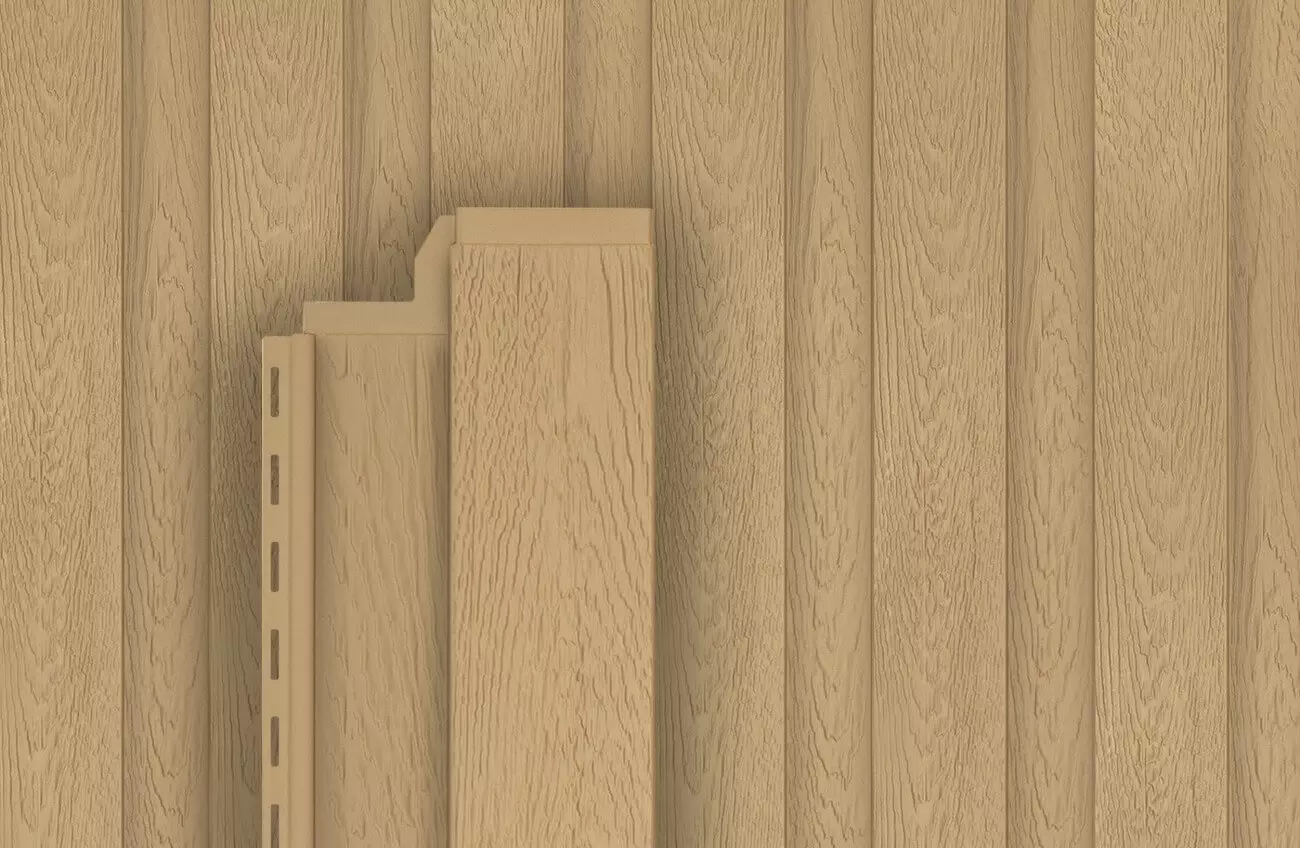 Фасадная панель U-Plast Хокла S-Lock 1950х197мм Скандинавия 0.384кв.м/шт купить в Санкт-Петербурге