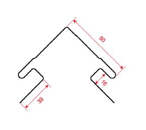 Угол наружный Формлайт ТехноНИКОЛЬ Кирпич 3000х270х170мм Серо-Бежевый купить в Санкт-Петербурге