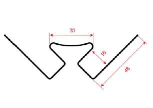 Угол внутренний Формлайт ТехноНИКОЛЬ Кирпич 3000х160х110мм купить в Санкт-Петербурге