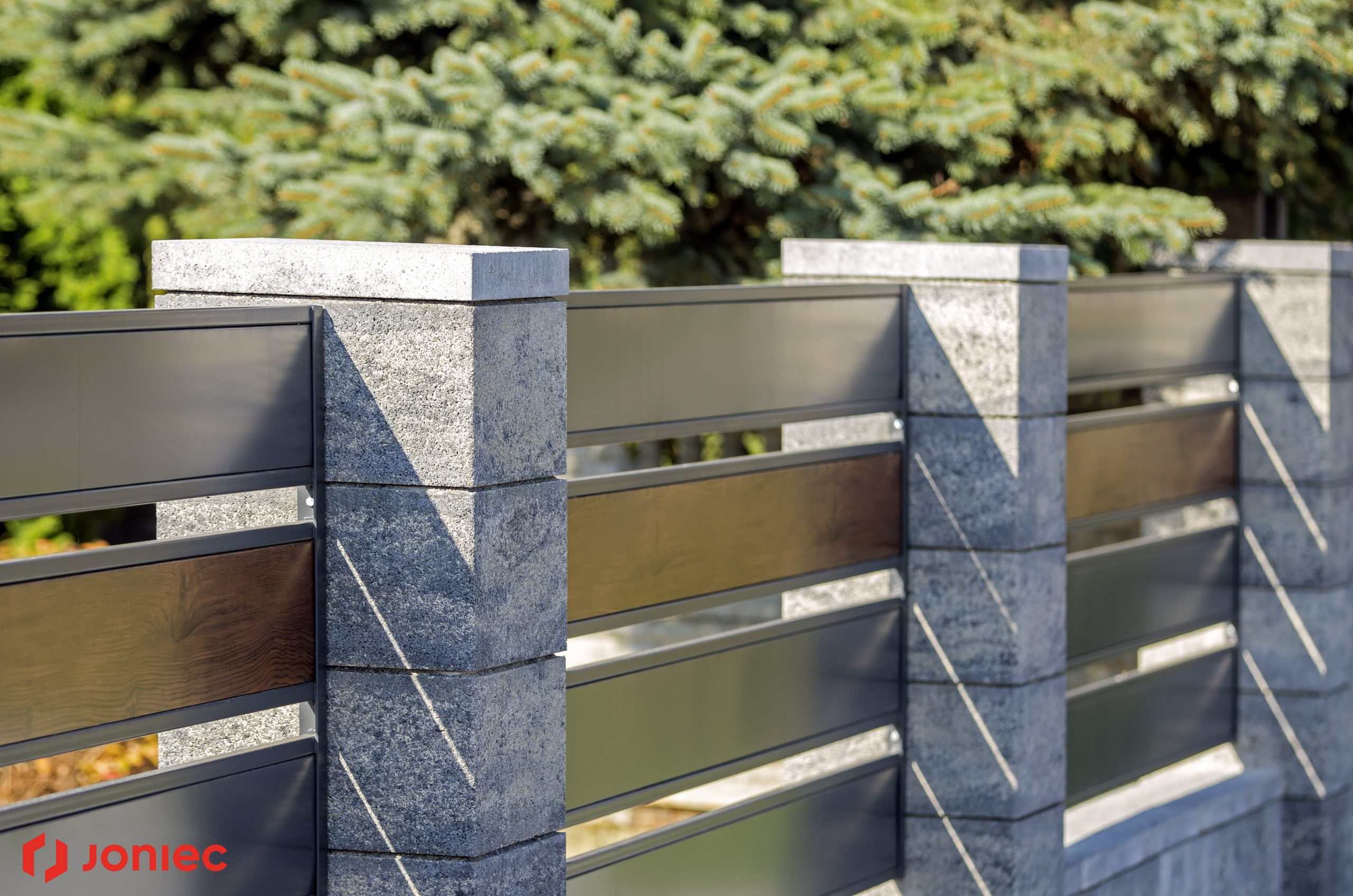 Камень заборный пролетный ROMA CLASSIC (BRSM) 50,4х20х20см Joniec купить в Санкт-Петербурге