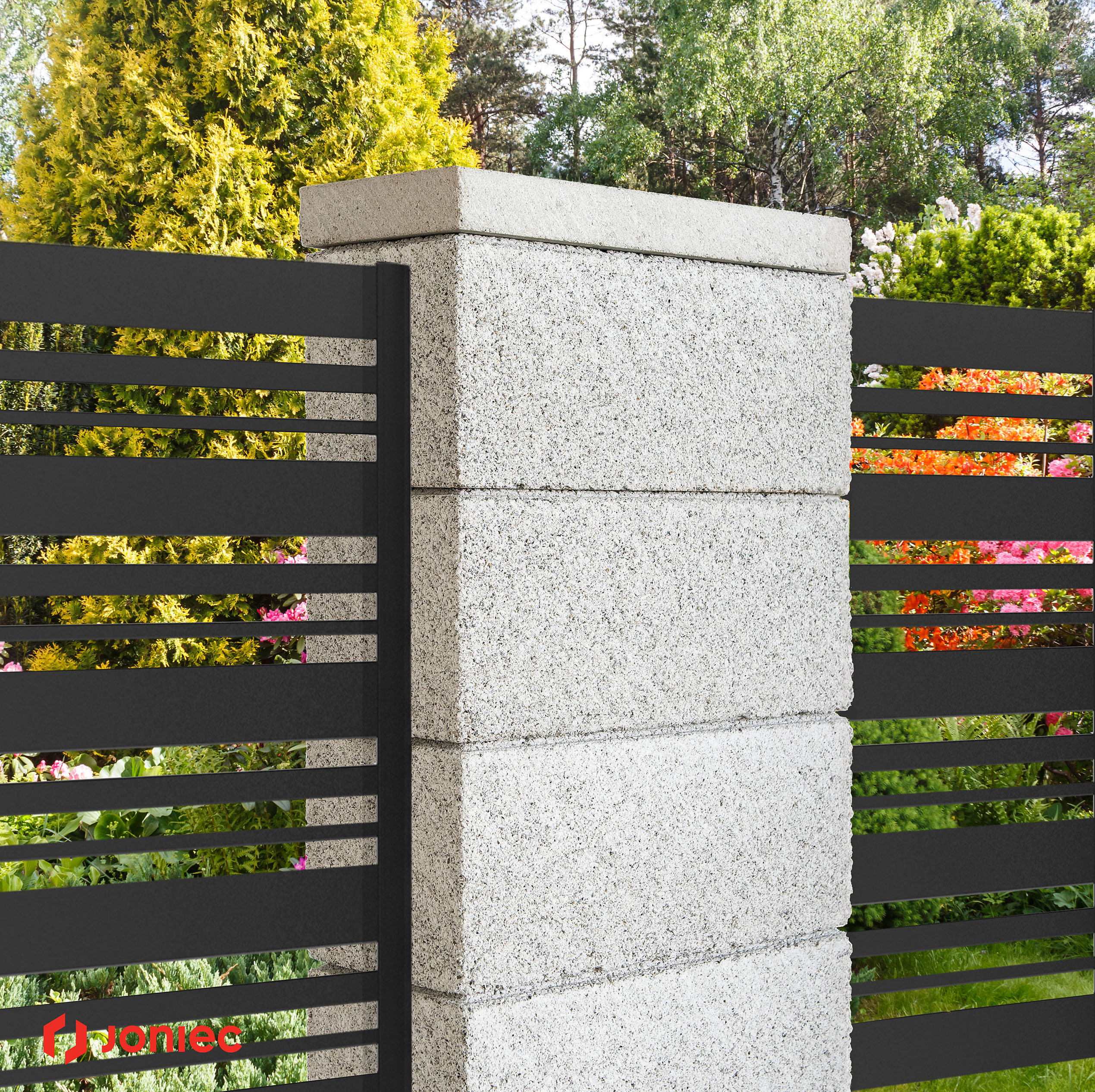 Камень заборный пролетный ROMA DIAMOND (RD20) 50,4х20х20см Joniec купить в Санкт-Петербурге
